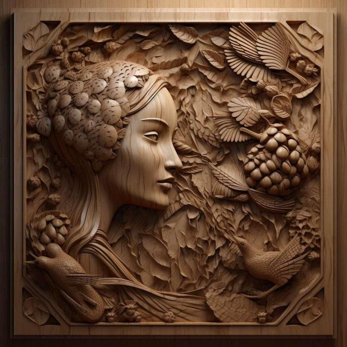 نموذج ثلاثي الأبعاد لآلة CNC 3D Art 